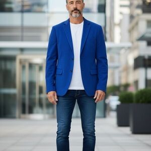 Alan Flusser Royal Blue Blazer